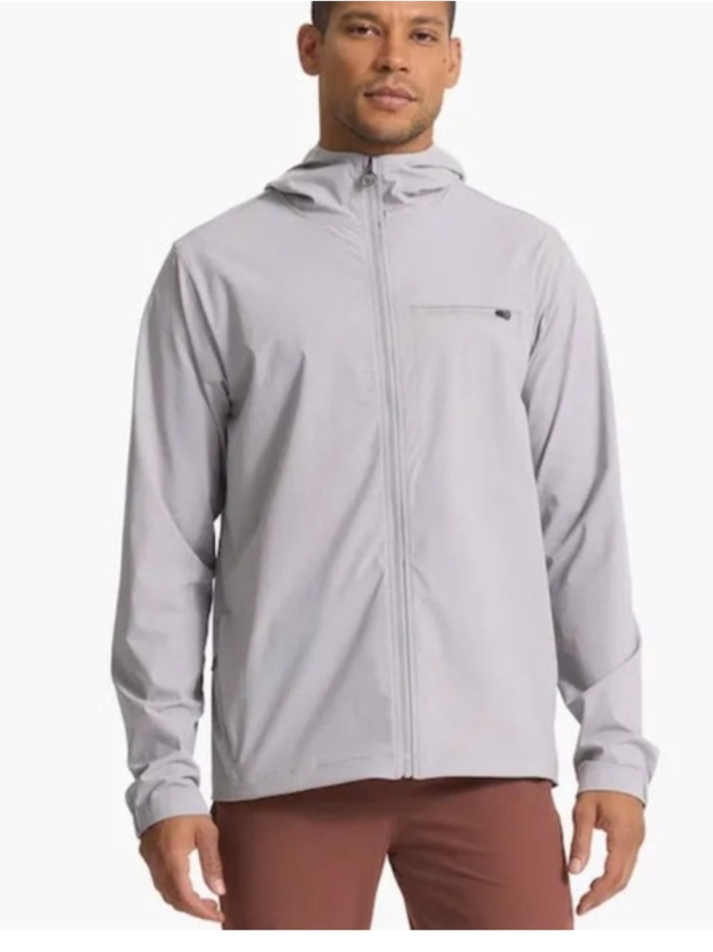 Vuori men's SMALL Excursion Ripstop lightweight hooded full-zip windbreaker